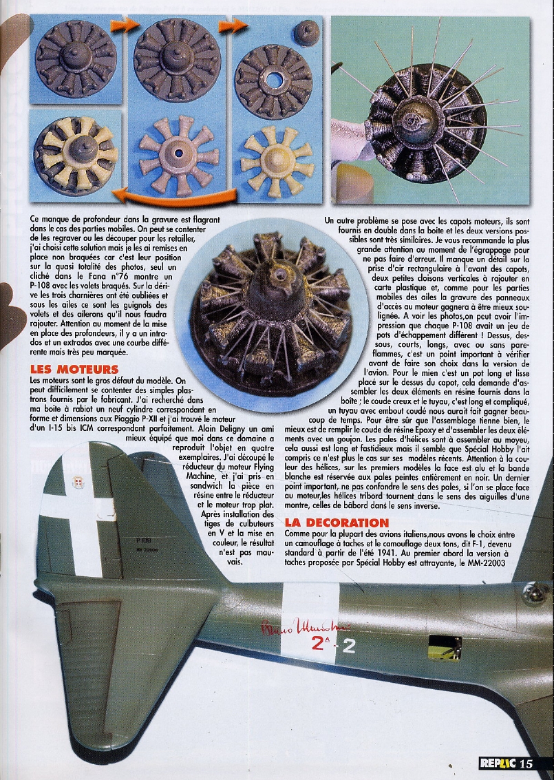 Replic 172 - Piaggio P-108 D, Su-27, Liliental